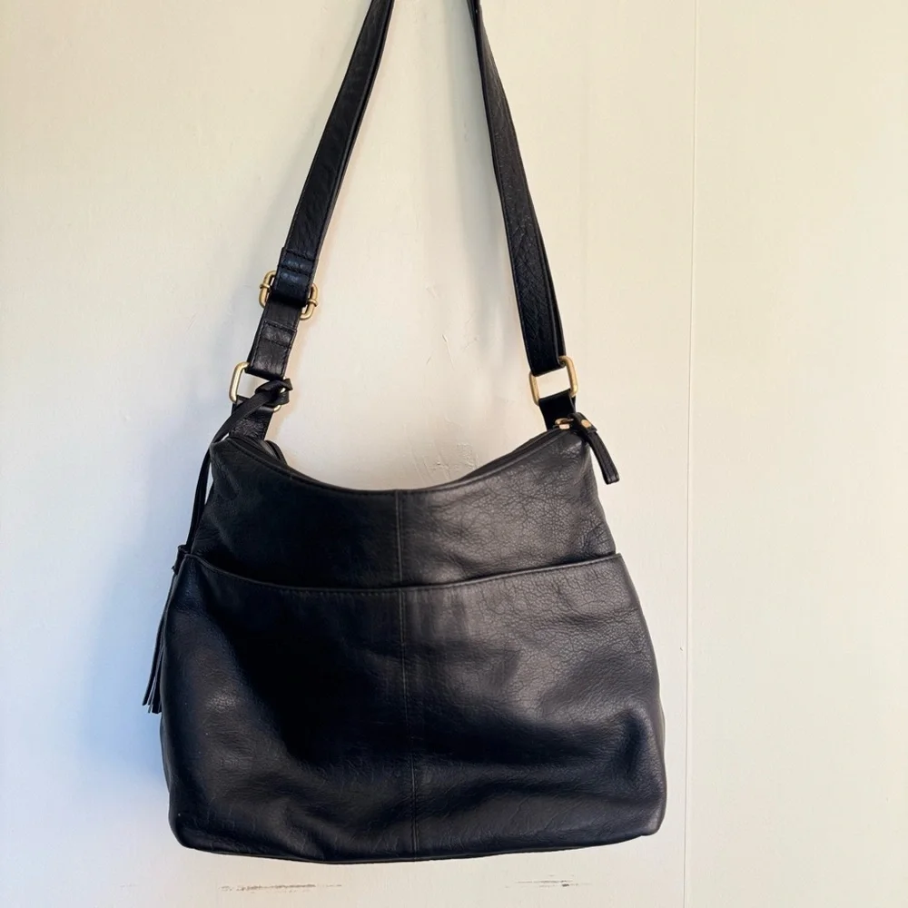Great American leather works Black leather Purse